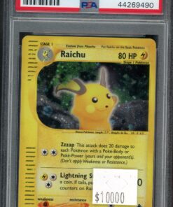 PSA 10 RAICHU-HOLO
