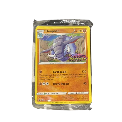 Donphan Vivid Voltage Stamped - SEALED