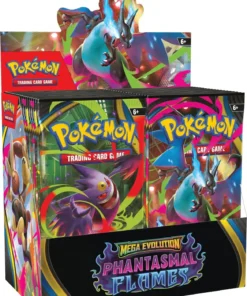 Pokémon TCG Mega Evolution Phantasmal Flames Booster Box (36 Packs) – U.S. Presale